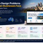 Top Web Design Problems Australian Businesses Face (And How to Fix Them)