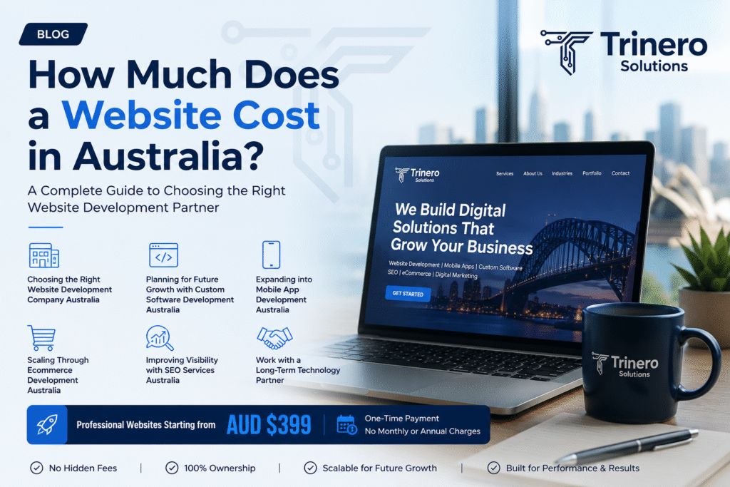 How Much Does a Website Cost in Australia - Website Development Company Australia